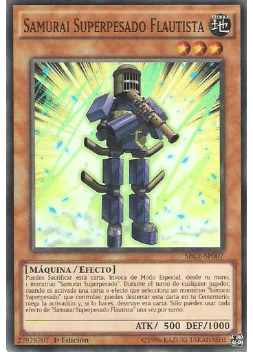 Samurai Superpesado Flautista