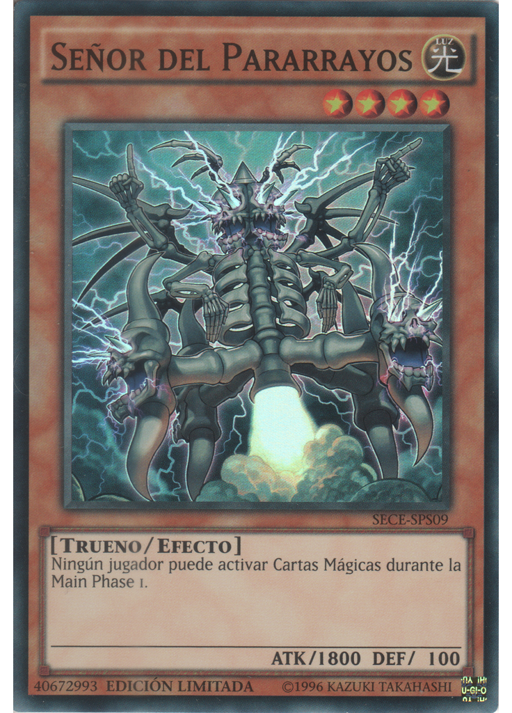 Señor del Pararrayos (Super Rare Limited)