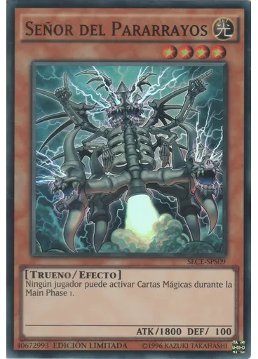 Señor del Pararrayos (Super Rare Limited)