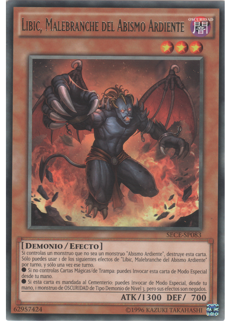 Libic, Malebranche del Abismo Ardiente (Rare Unlimited)