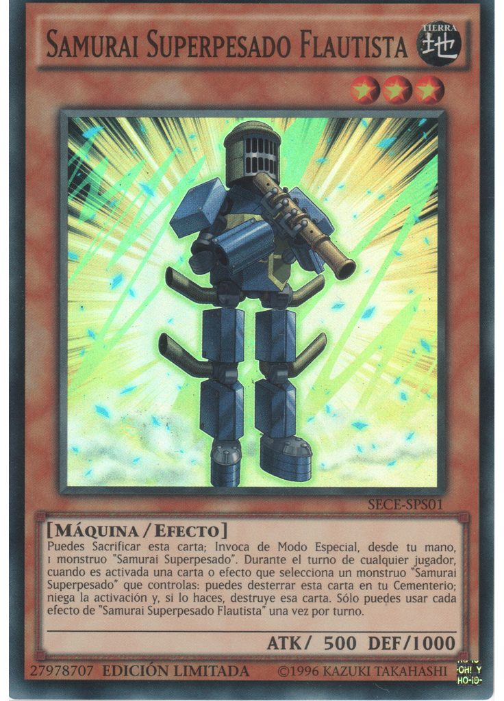 Samurai Superpesado Flautista