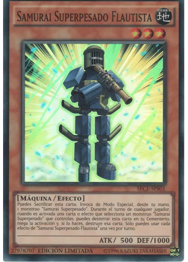 Samurai Superpesado Flautista