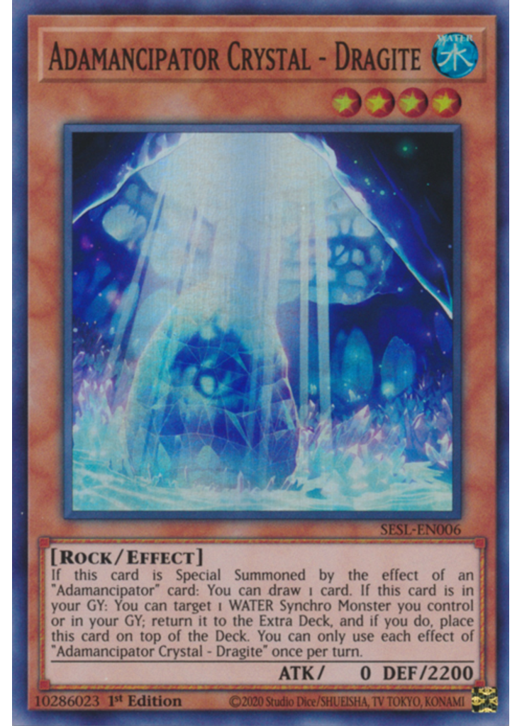 Adamancipator Crystal - Dragite
