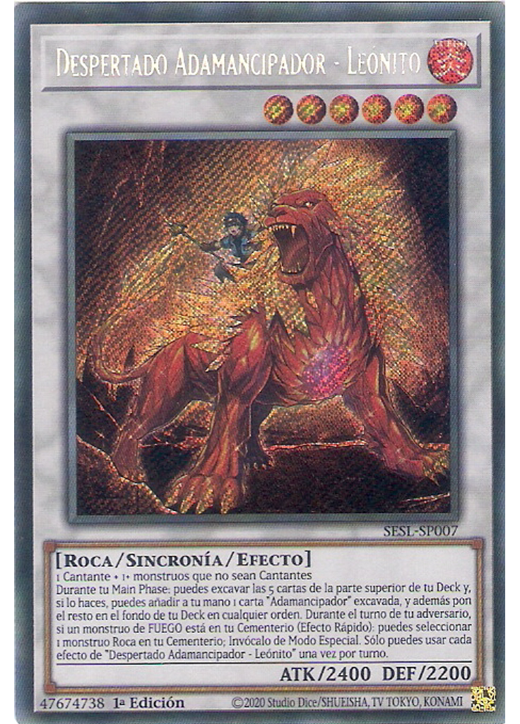 Despertado Adamancipador - Leónito