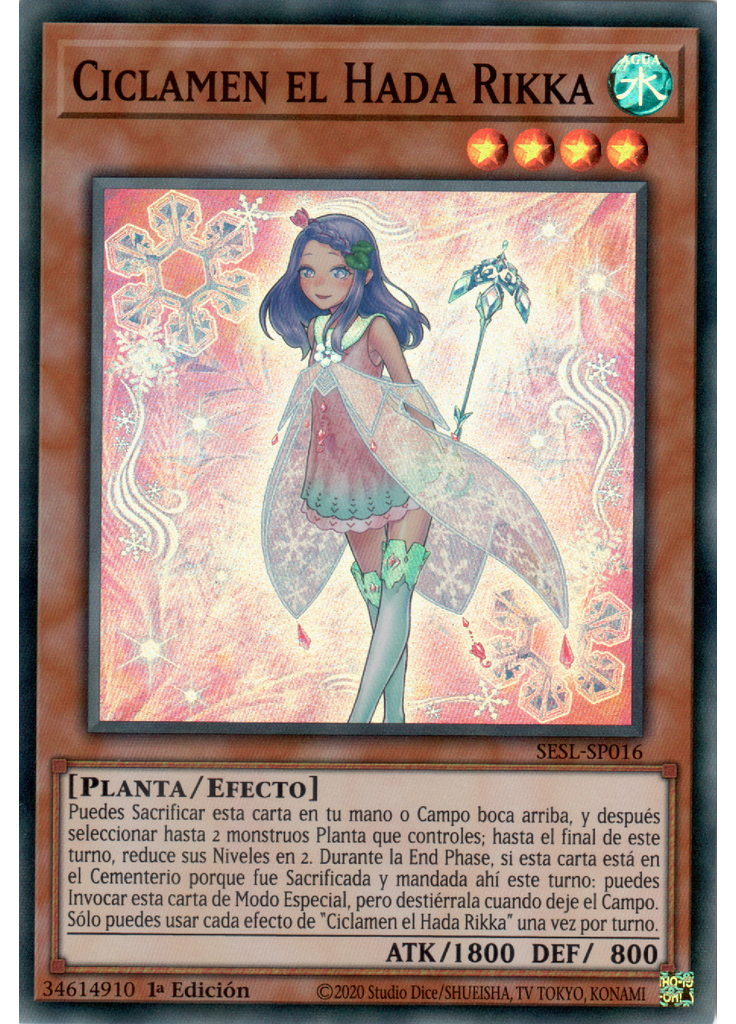 Ciclamen el Hada Rikka