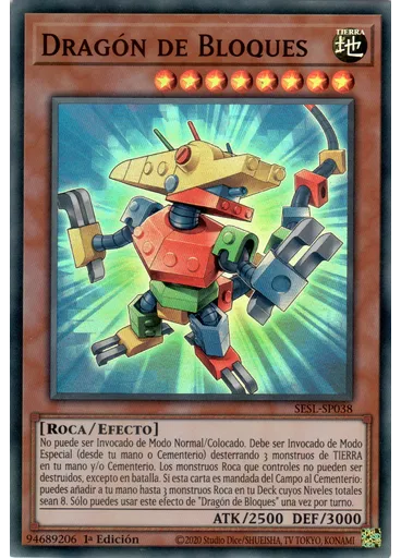 Dragón de Bloques