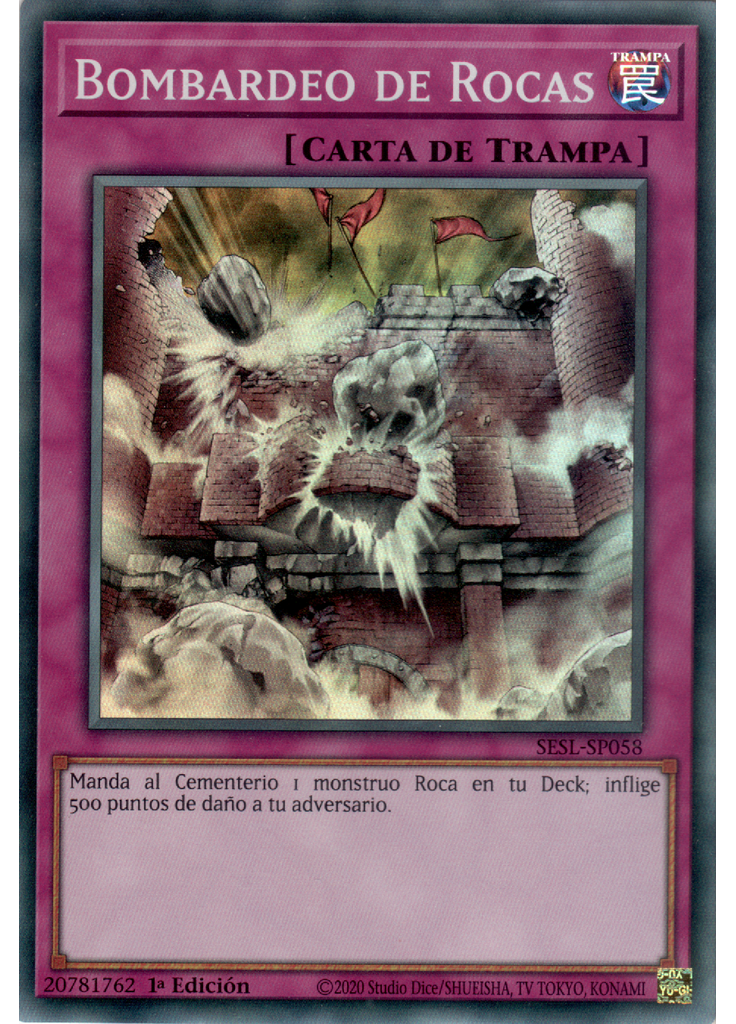 Bombardeo de Rocas