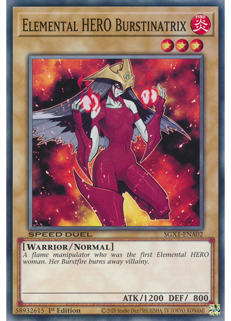 Elemental HERO Burstinatrix