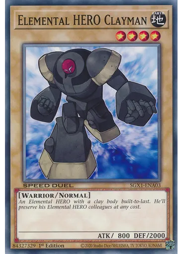 Elemental HERO Clayman