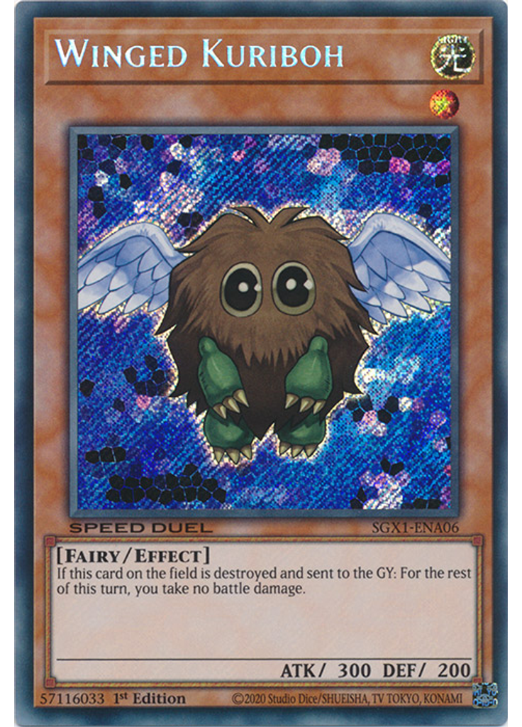 Winged Kuriboh (Secret Rare 1st Edition)