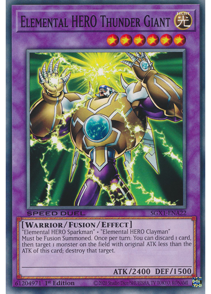 Elemental HERO Thunder Giant