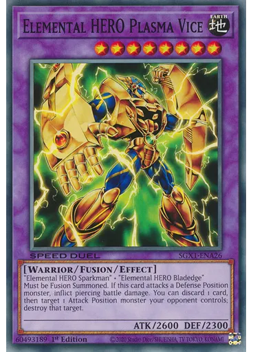 Elemental HERO Plasma Vice