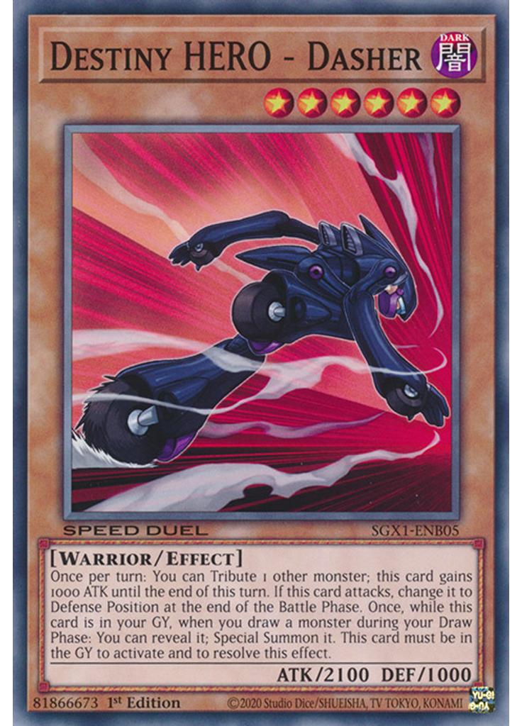 Destiny HERO - Dasher