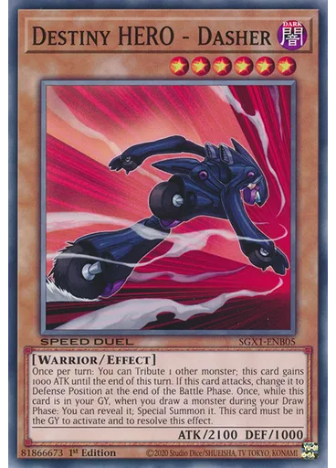 Destiny HERO - Dasher