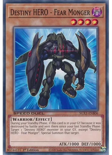 Destiny HERO - Fear Monger