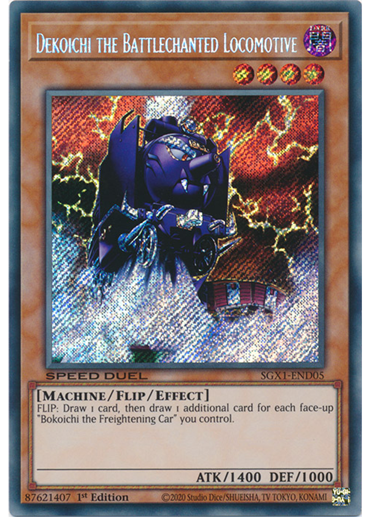 Dekoichi the Battlechanted Locomotive (Secret Rare 1st Edition)