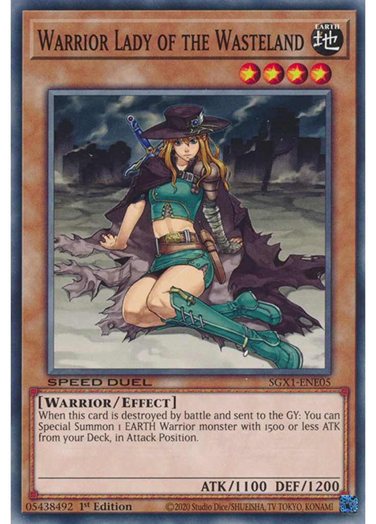 Warrior Lady of the Wasteland