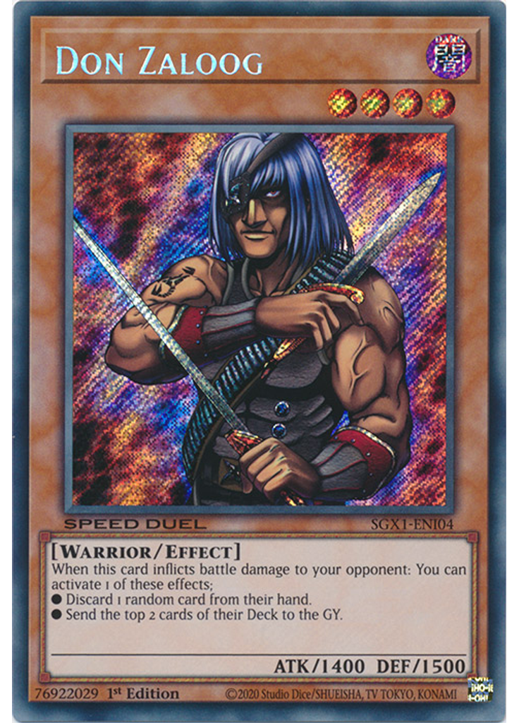 Don Zaloog (Secret Rare 1st Edition)