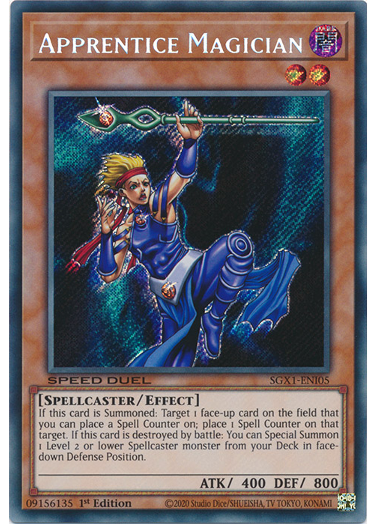 Apprentice Magician (Secret Rare 1st Edition)