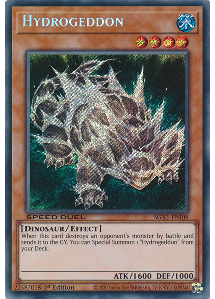 Hydrogeddon (Secret Rare 1st Edition)