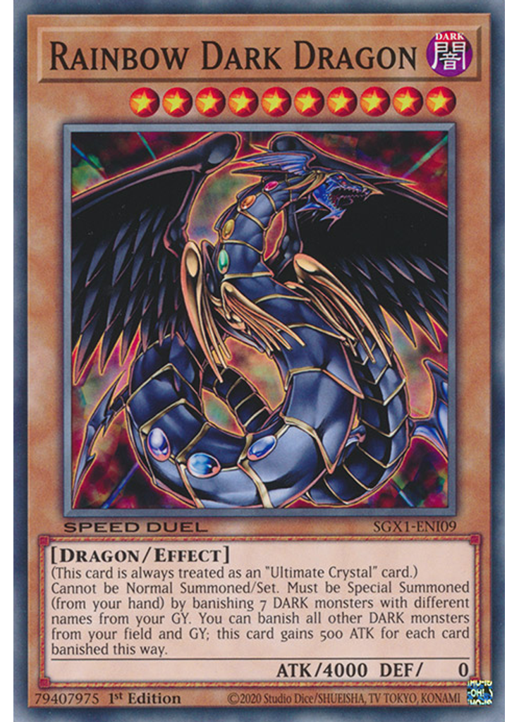 Rainbow Dark Dragon