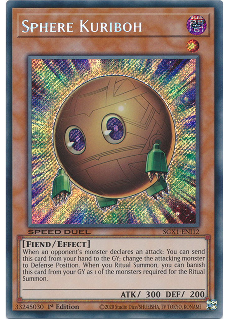 Sphere Kuriboh (Secret Rare 1st Edition)