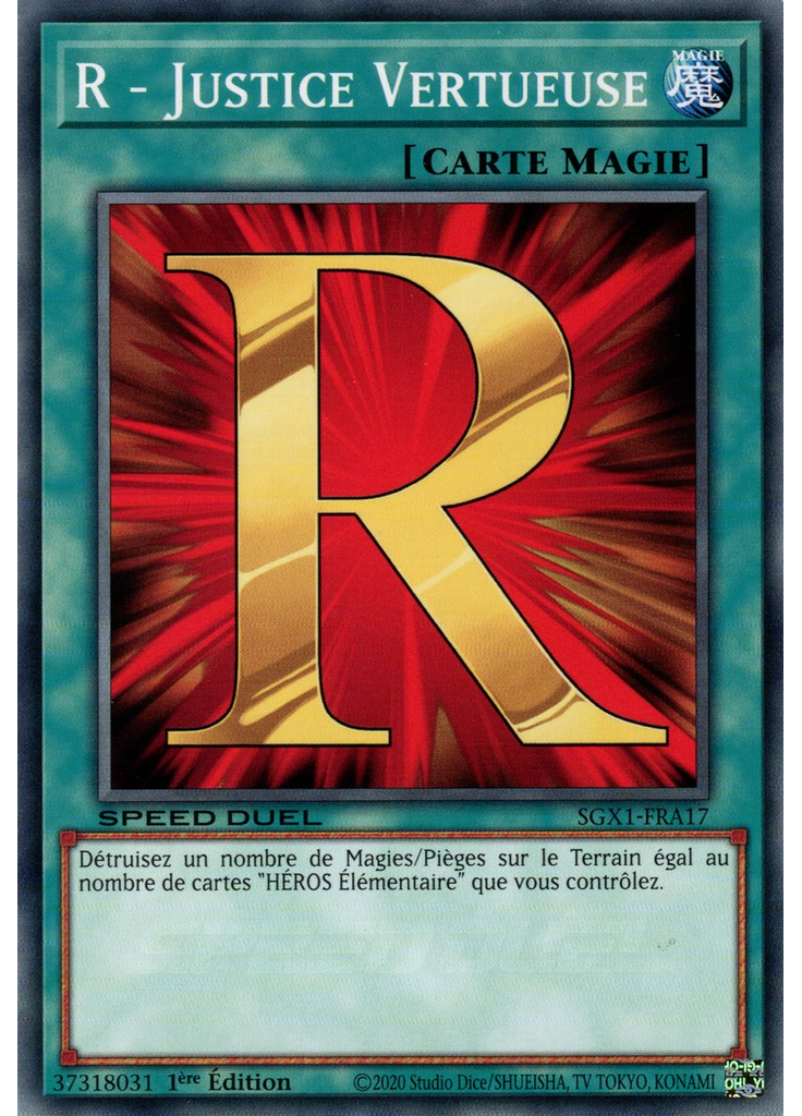 R - Justice Vertueuse