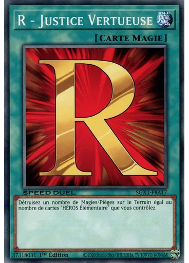 R - Justice Vertueuse