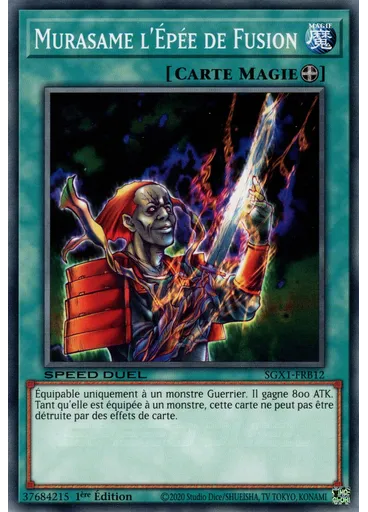 Murasame l'Épée de Fusion