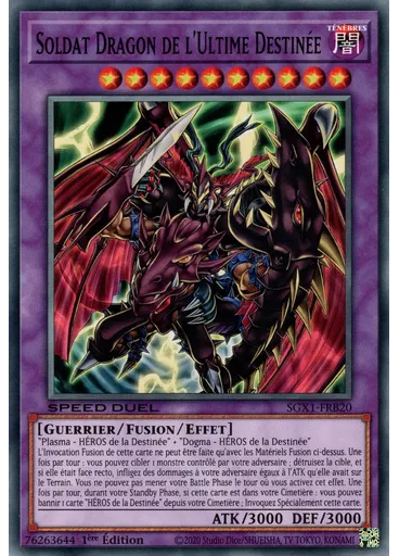 Soldat Dragon de l'Ultime Destinée