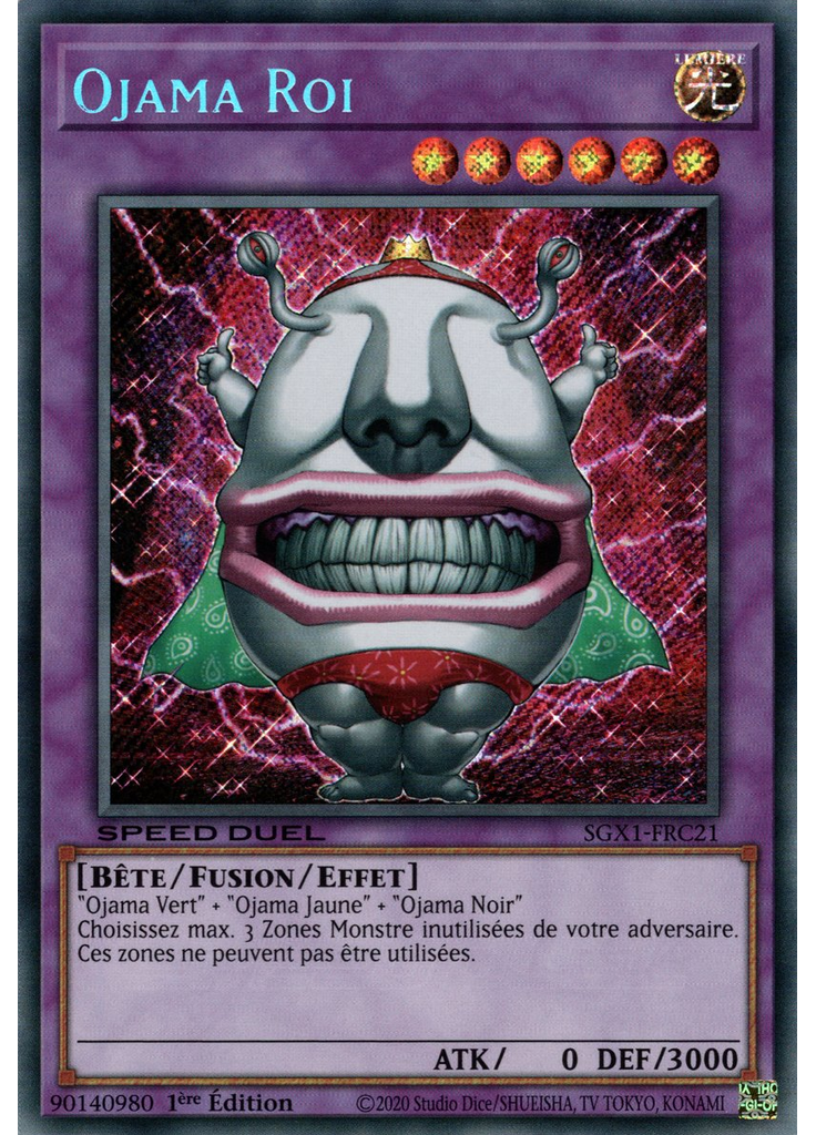Ojama Roi (Secret Rare 1st Edition)