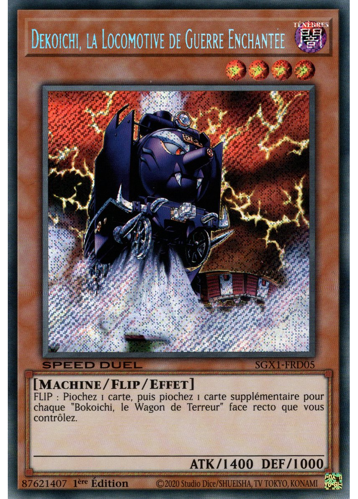 Dekoichi, la Locomotive de Guerre Enchantée (Secret Rare 1st Edition)