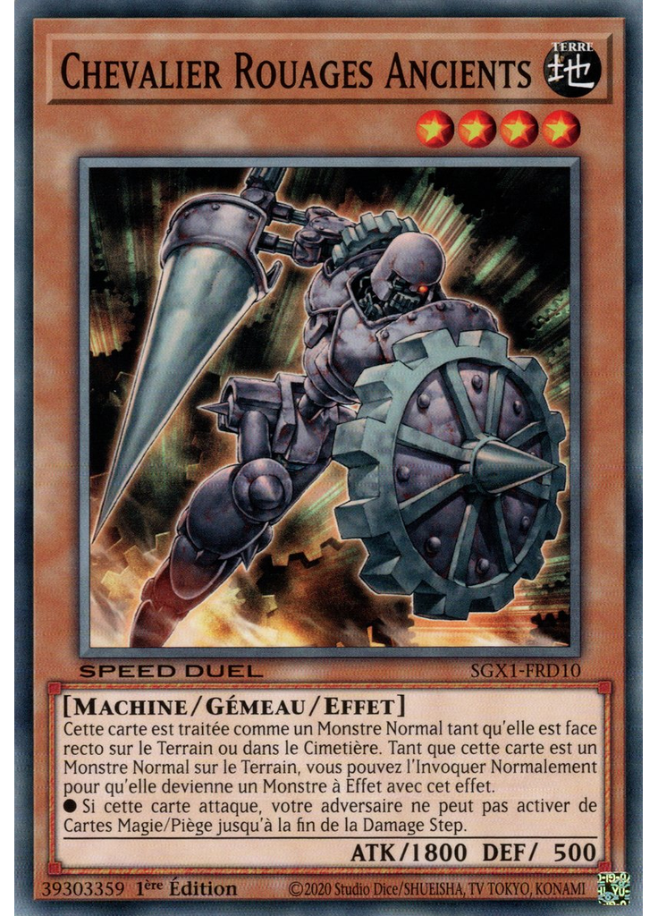 Chevalier Rouages Ancients