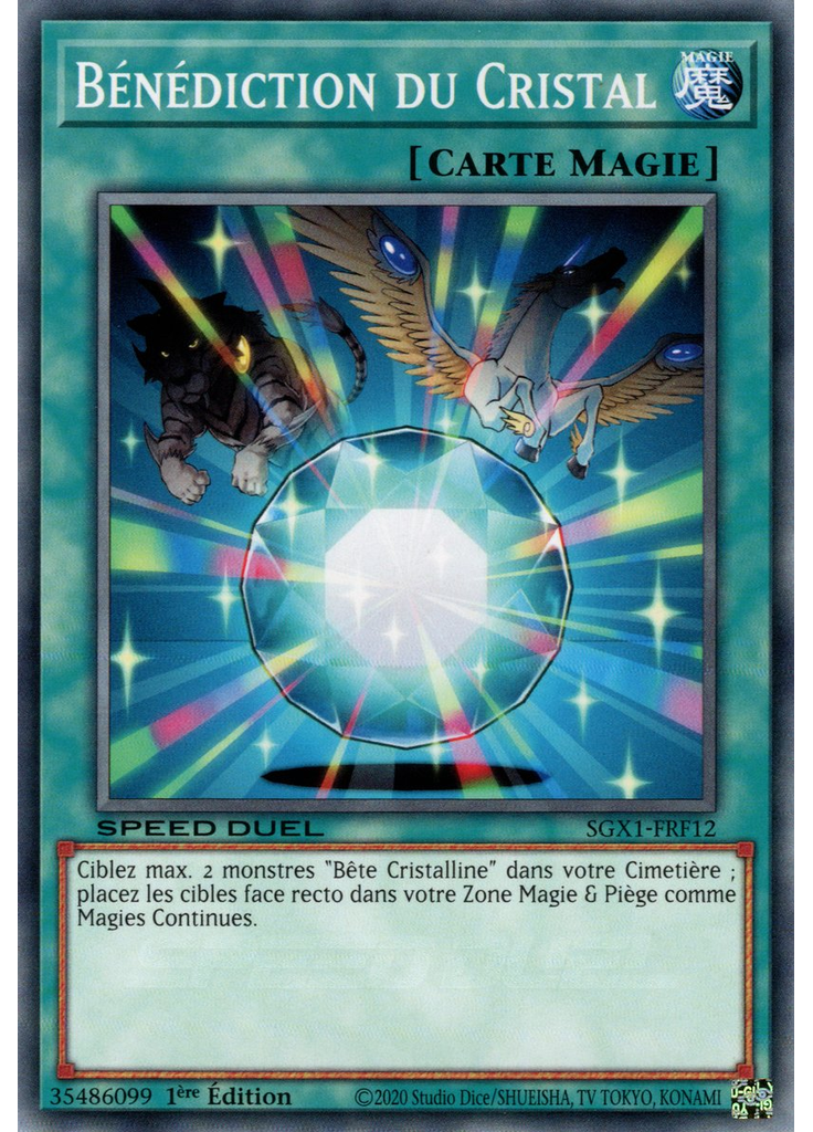 Bénédiction du Cristal