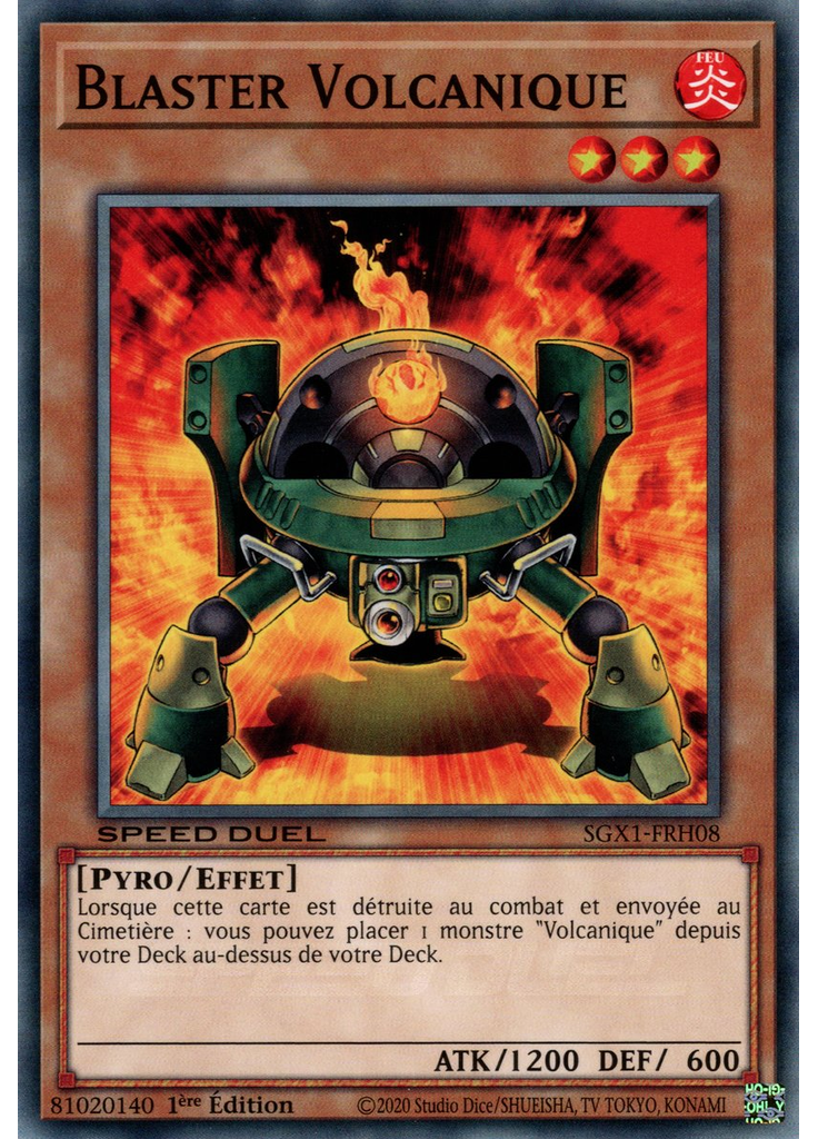 Blaster Volcanique