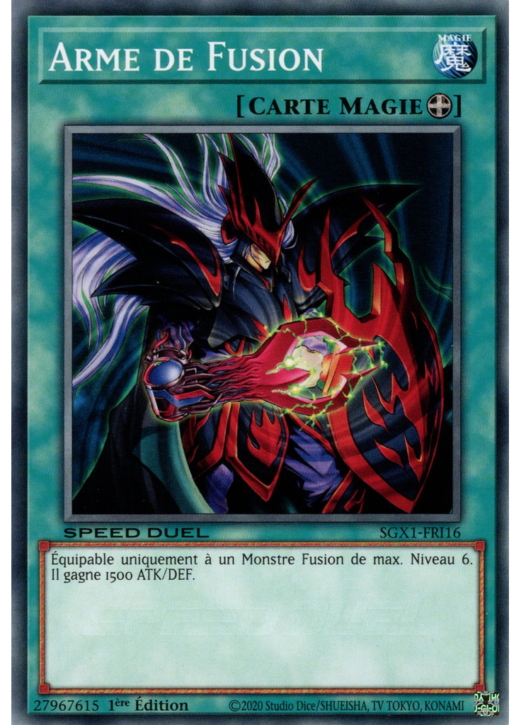 Arme de Fusion