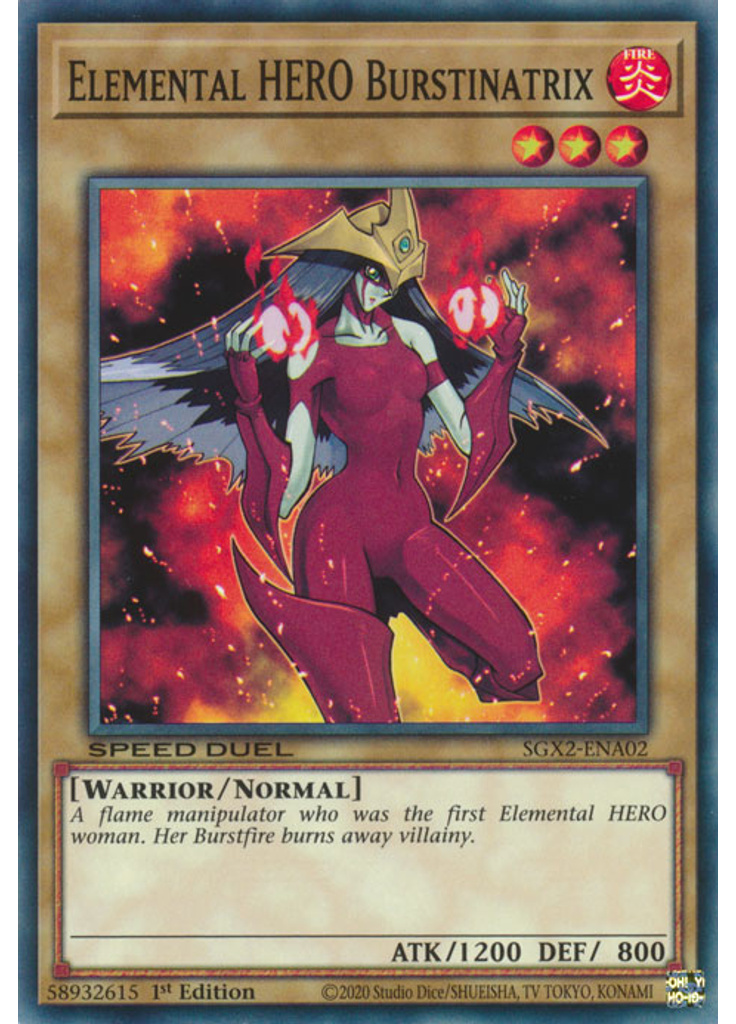 Elemental HERO Burstinatrix
