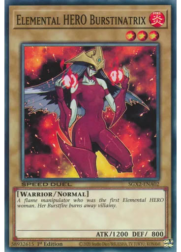 Elemental HERO Burstinatrix