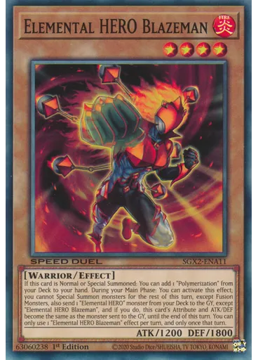 Elemental HERO Blazeman