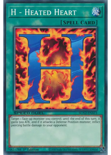 H - Heated Heart