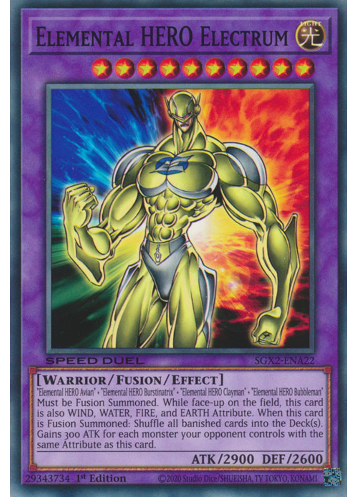 Elemental HERO Electrum