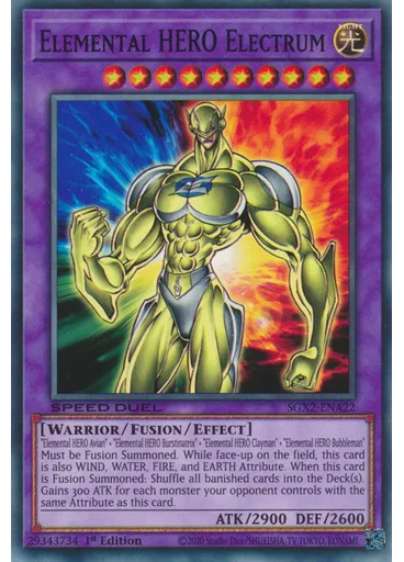 Elemental HERO Electrum