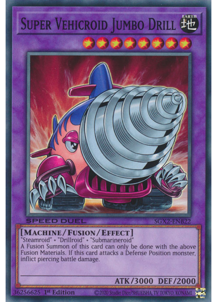 Super Vehicroid Jumbo Drill