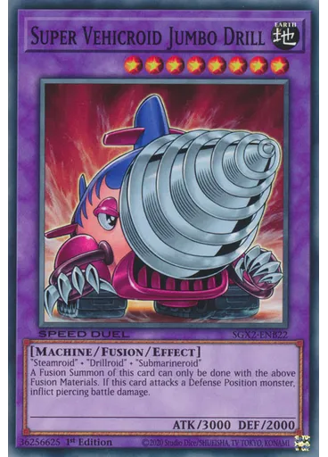Super Vehicroid Jumbo Drill