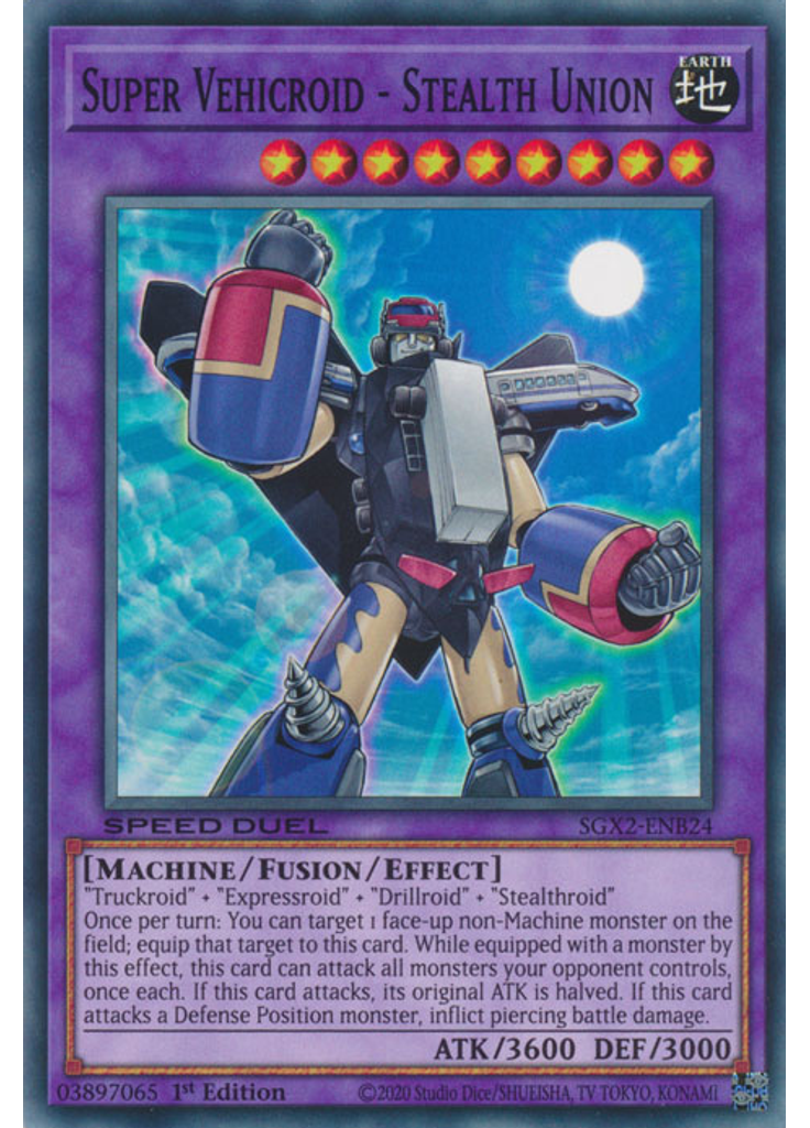 Super Vehicroid - Stealth Union