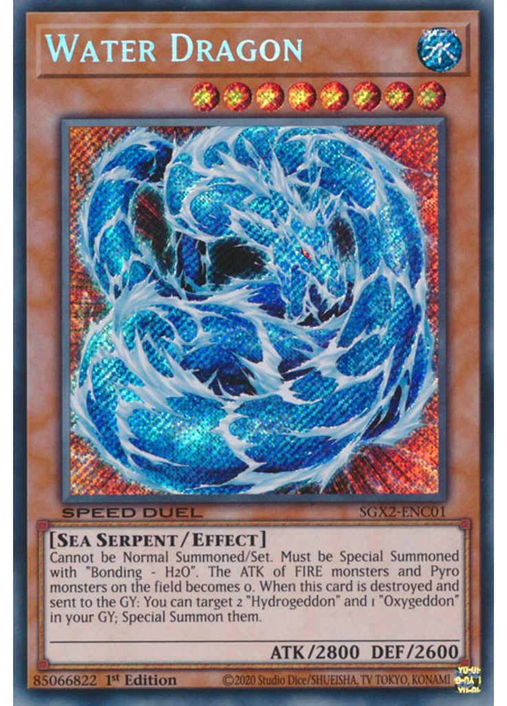 Water Dragon (Secret Rare 1st Edition)