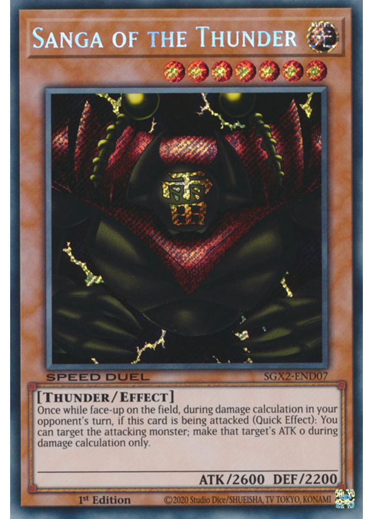 Sanga of the Thunder (Secret Rare 1st Edition)