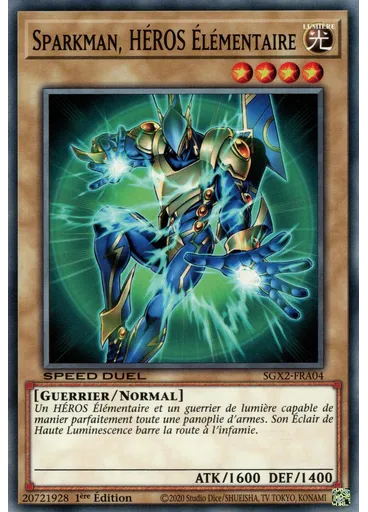 Sparkman, HÉROS Élémentaire