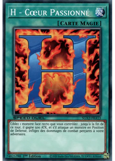 H - Cœur Passionné