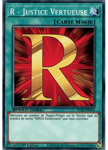 R - Justice Vertueuse